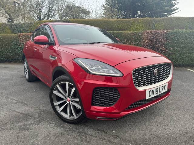 Jaguar E-Pace 𝐕𝐄𝐇𝐈𝐂𝐋𝐄 𝐑𝐄𝐒𝐄𝐑𝐕𝐄𝐃 2.0d [180] R-Dynamic HSE 5dr Auto Estate Diesel Red