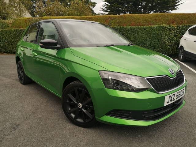 Skoda Fabia 𝐕𝐄𝐇𝐈𝐂𝐋𝐄 𝐑𝐄𝐒𝐄𝐑𝐕𝐄𝐃 1.0 MPI Colour Edition 5dr Hatchback Petrol Green