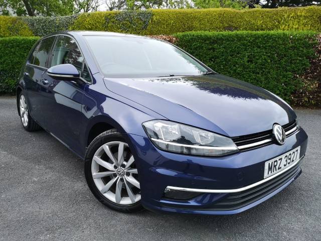 Volkswagen Golf 𝐕𝐄𝐇𝐈𝐂𝐋𝐄 𝐑𝐄𝐒𝐄𝐑𝐕𝐄𝐃 2.0 TDI GT 3dr Hatchback Diesel Blue