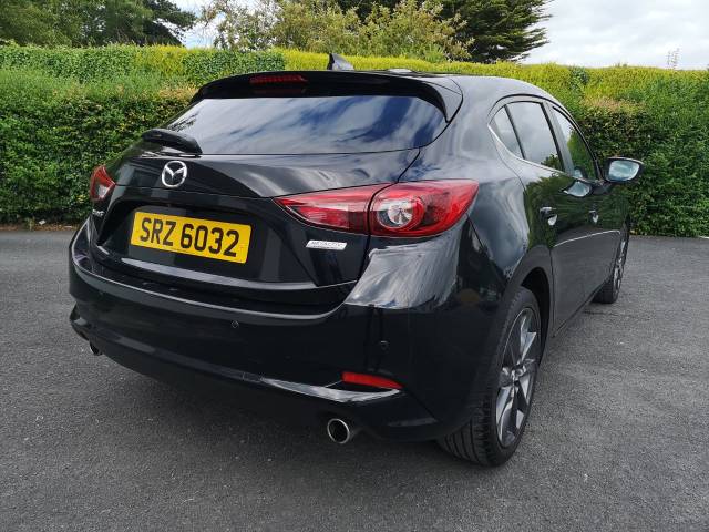 2018 Mazda 3 𝐕𝐄𝐇𝐈𝐂𝐋𝐄 𝐑𝐄𝐒𝐄𝐑𝐕𝐄𝐃 2.2d Sport Nav 5dr Auto