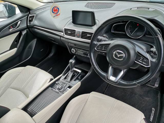2018 Mazda 3 𝐕𝐄𝐇𝐈𝐂𝐋𝐄 𝐑𝐄𝐒𝐄𝐑𝐕𝐄𝐃 2.2d Sport Nav 5dr Auto