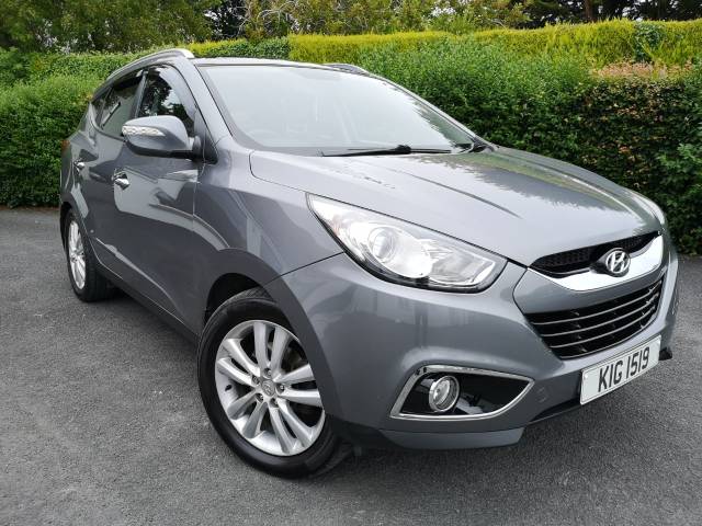Hyundai ix35 2.0 𝐕𝐄𝐇𝐈𝐂𝐋𝐄 𝐑𝐄𝐒𝐄𝐑𝐕𝐄𝐃 Estate Diesel Grey