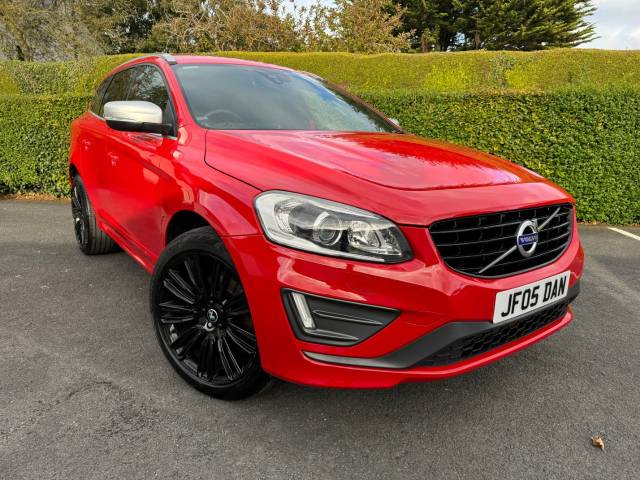 Volvo XC60 2.0 𝐕𝐄𝐇𝐈𝐂𝐋𝐄 𝐑𝐄𝐒𝐄𝐑𝐕𝐄𝐃 D4 R DESIGN Lux Nav Estate Diesel Red