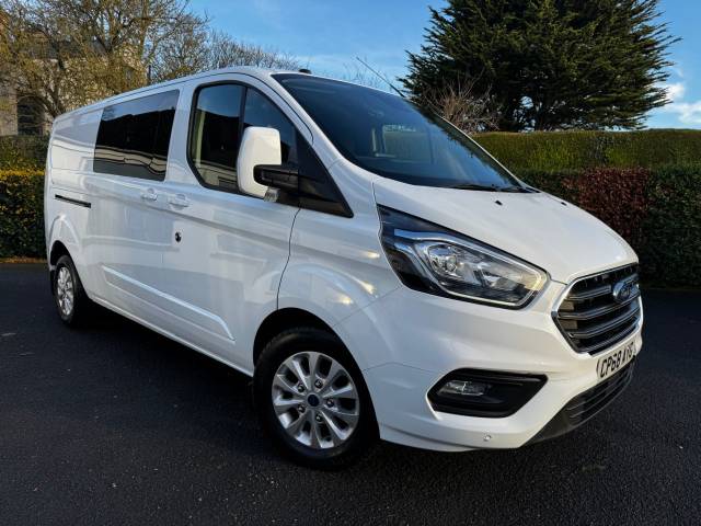 Ford Transit Custom 2.0 𝐕𝐄𝐇𝐈𝐂𝐋𝐄 𝐑𝐄𝐒𝐄𝐑𝐕𝐄𝐃 Panel Van Diesel White