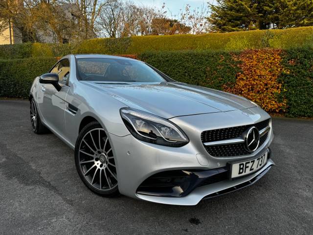 Mercedes-Benz SLC 2.0 𝐕𝐄𝐇𝐈𝐂𝐋𝐄 𝐑𝐄𝐒𝐄𝐑𝐕𝐄𝐃 Convertible Petrol Silver