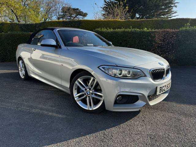 BMW 2 Series 2.0 220i M Sport 2dr Step Auto Convertible Petrol Silver