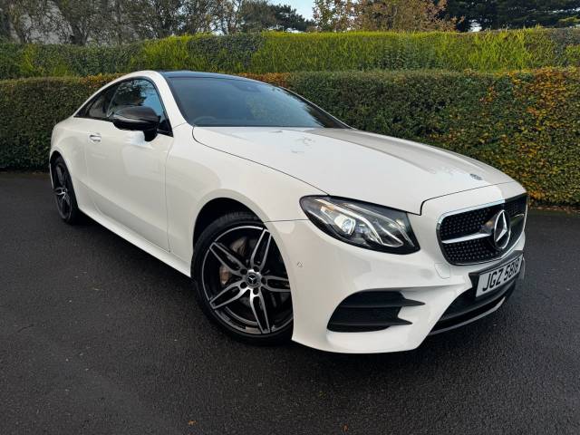 Mercedes-Benz E Class 3.0 E400 4Matic AMG Line Premium 2dr 9G-Tronic Coupe Petrol White